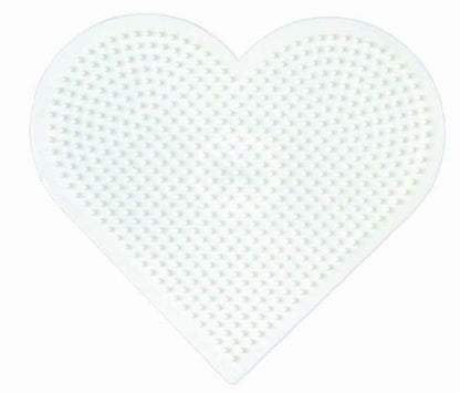 Hama Beads Large Pegboards Heart & Hexagon Set