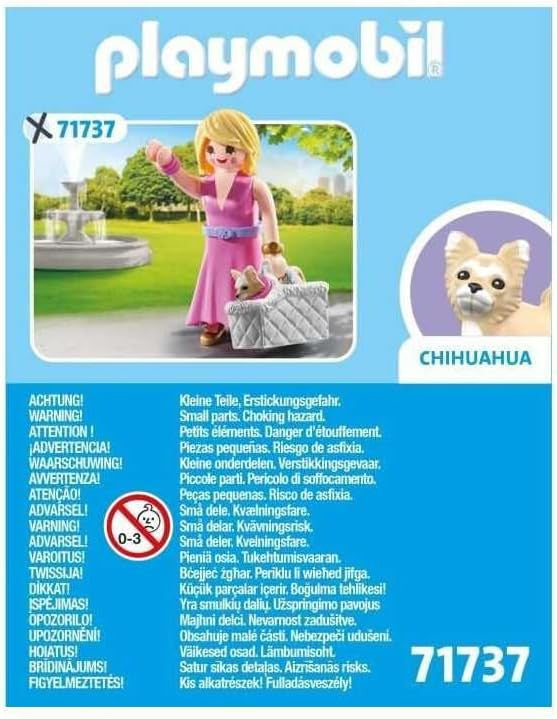 Playmobil My Life -  It-Girl with Chihuahua 71737