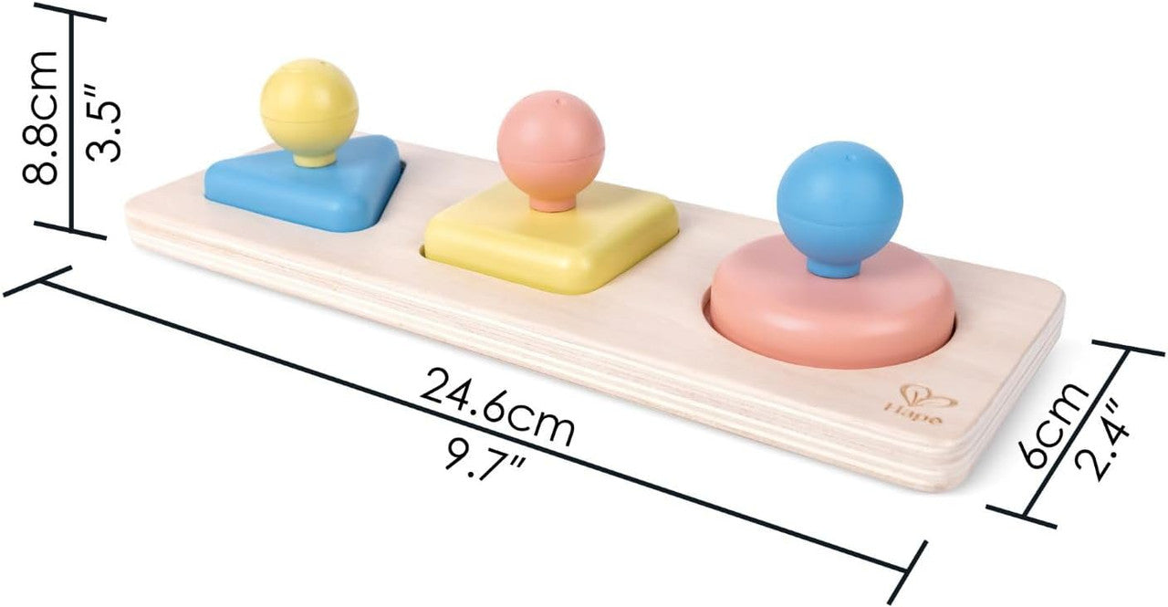 Hape - Montessori Mirror Shape Puzzle