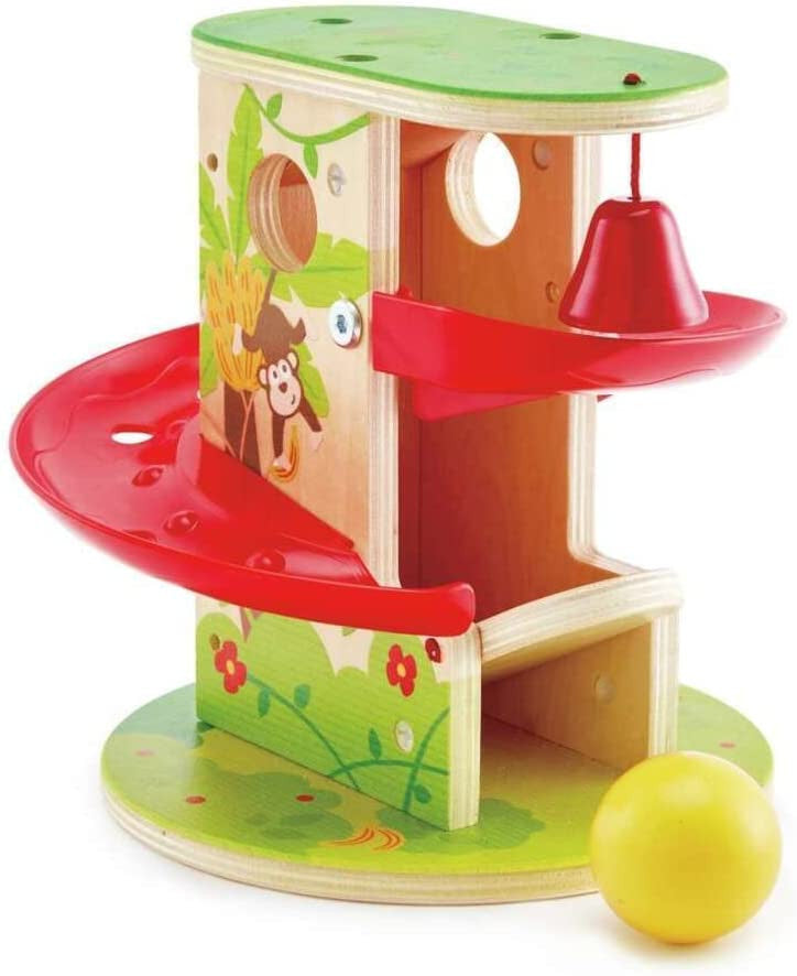 Hape - Jungle Press and Slide Toddler Toy