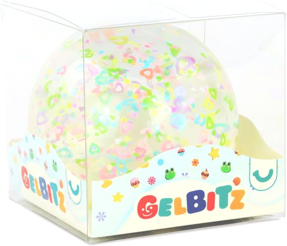 GelBitz Glitter Ball Sensory Squishy Toy
