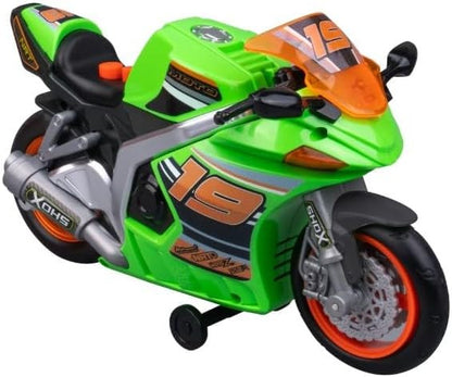 Nikko Road Rippers Wheelie Bikes - Motorized Action Bike 25cm - Green