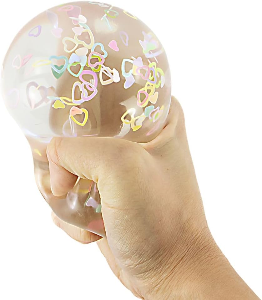 GelBitz Glitter Ball Sensory Squishy Toy