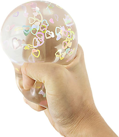 GelBitz Glitter Ball Sensory Squishy Toy