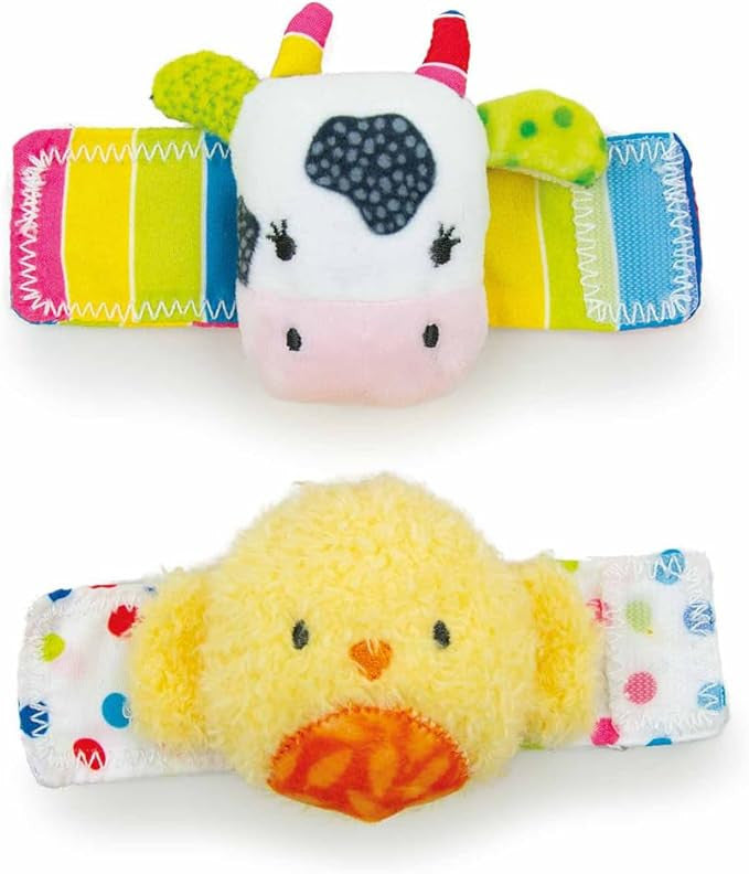 ELC - Blossom Farm Baby Wrist Rattles