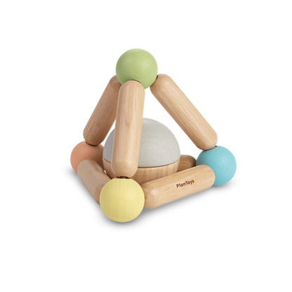 PlanToys - Triangle Clutching Toy - Pastel