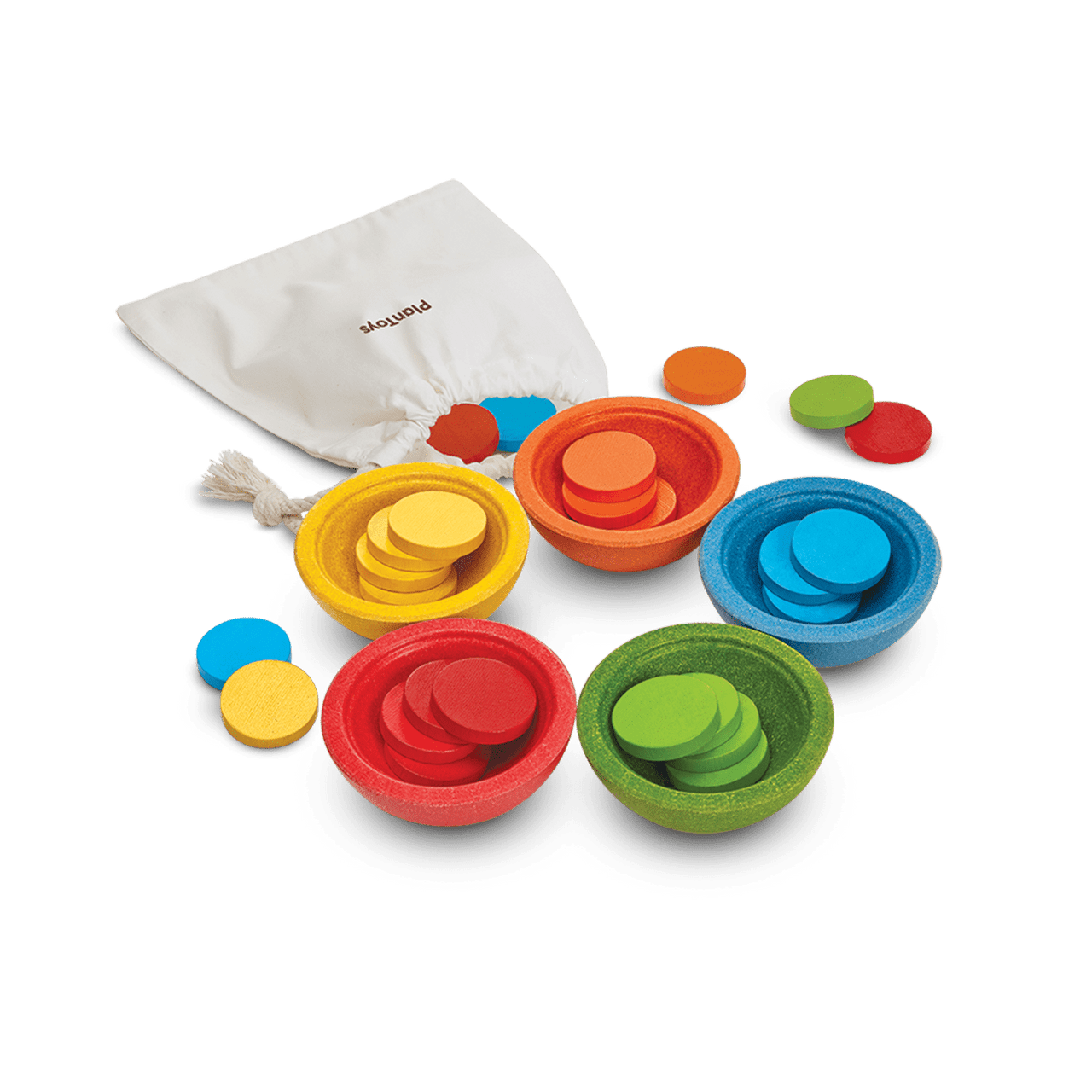 PlanToys - Sort & Count Cups