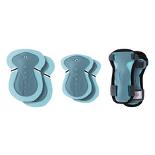 Globber - Junior Protective Pad Set (XXS, 3-7y) - Pastel Blue