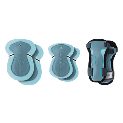 Globber - Junior Protective Pad Set (XS, 6-10y) - Pastel Blue