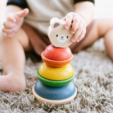 PlanToys - Stacking Ring - Bear