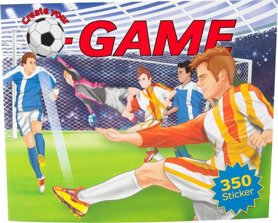 Creative Studio - Create Your Soccer Game Sticker Book