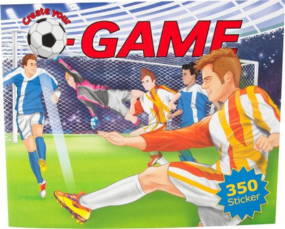 Creative Studio - Create Your Soccer Game Sticker Book