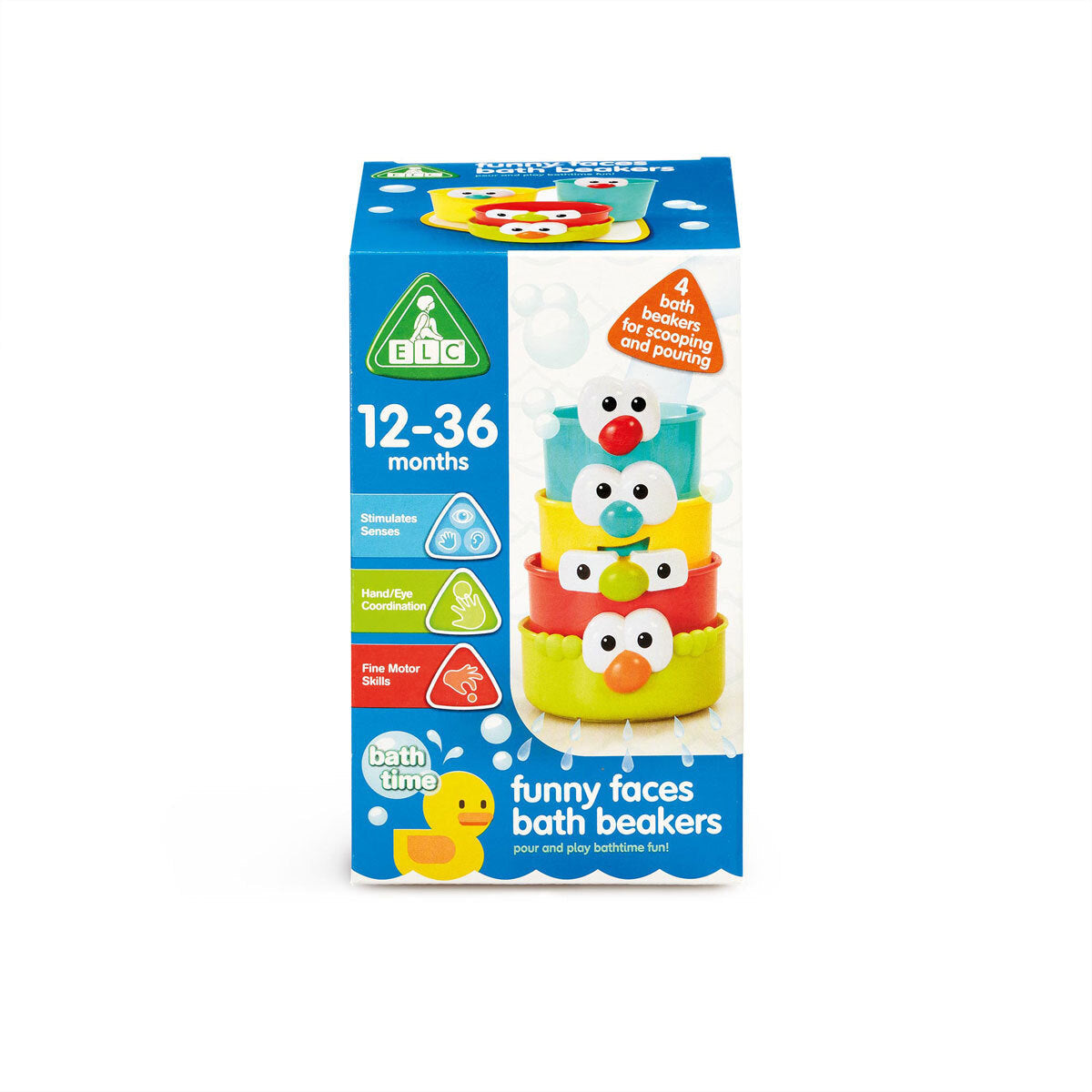 ELC - Funny Faces Bath Beakers