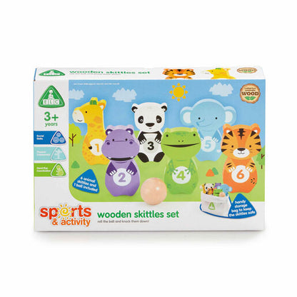 ELC - Wooden Skittles Set