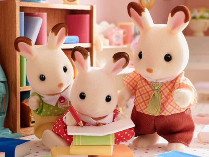 Sylvanian Families - Chocolate Rabbit Family