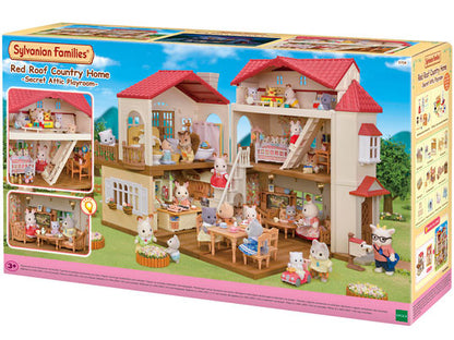 Sylvanian Families - Red Roof Country Home with Attic