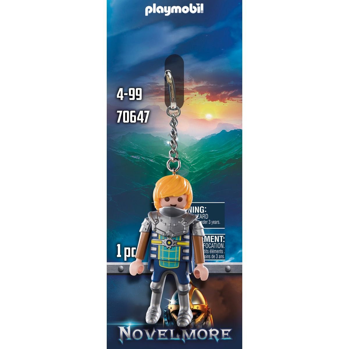 Playmobil - Key Ring - Novelmore: Prince Arwynn  70647