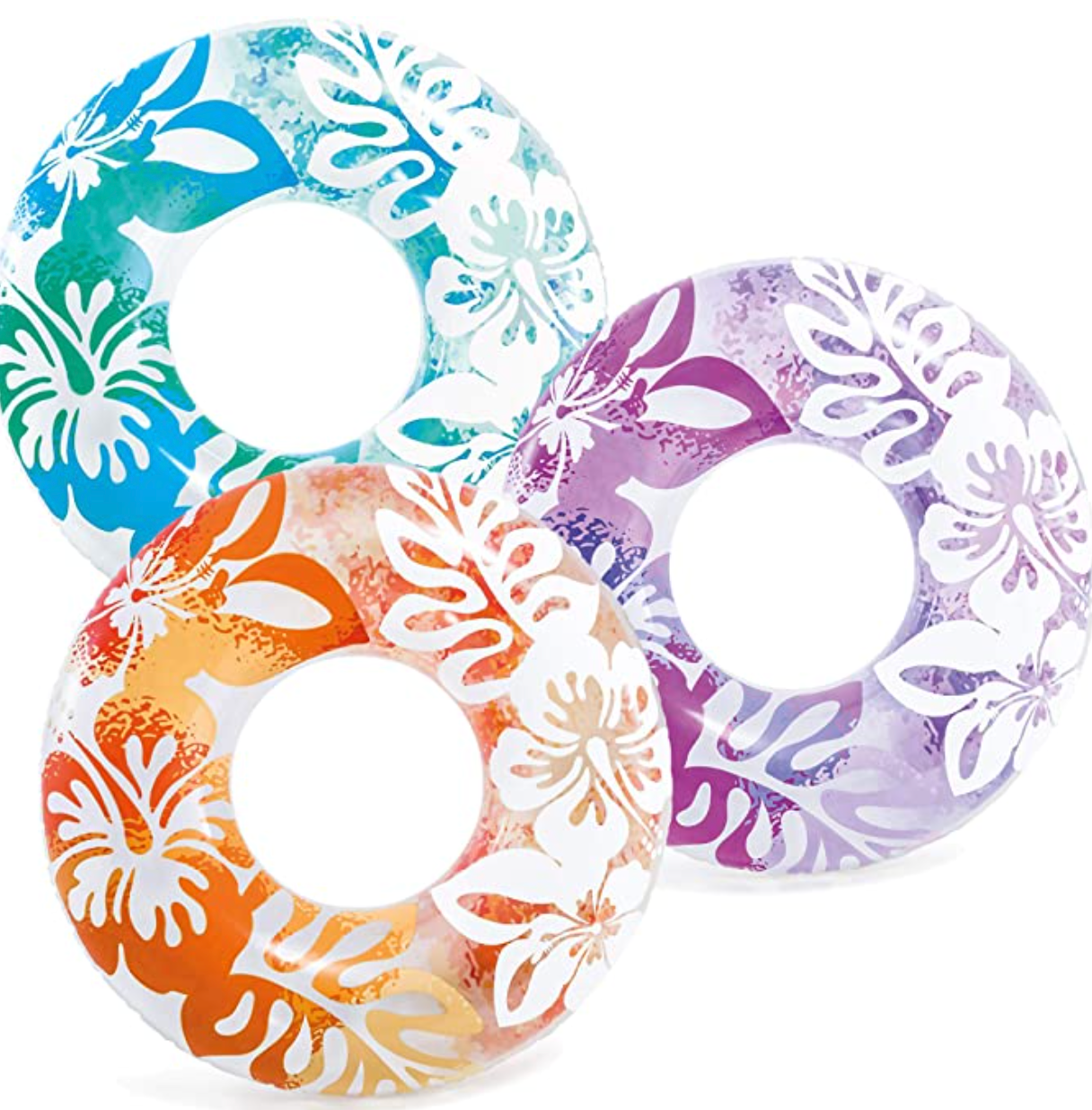 Intex Clear Colour Tropical Pool Ring