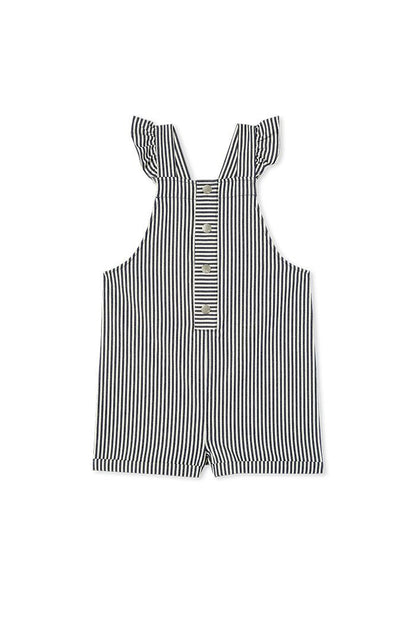 Striped Overalls