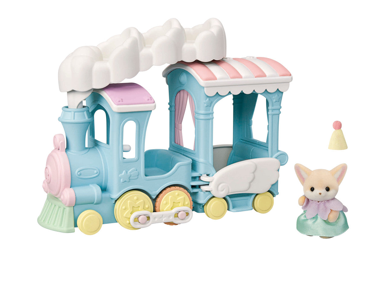 Sylvanian Families - Floating Cloud Rainbow Train