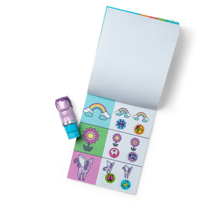 Melissa & Doug Sticker WOW! Activity Pad & Stamper - Purple Unicorn