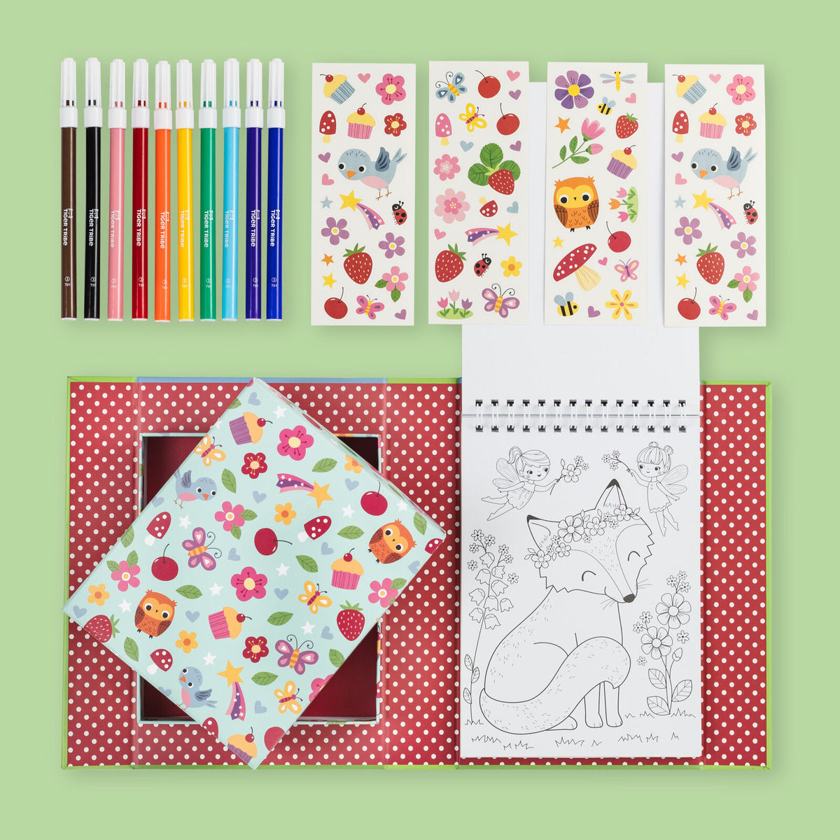 Tiger Tribe Colouring Set - Forest Fairies