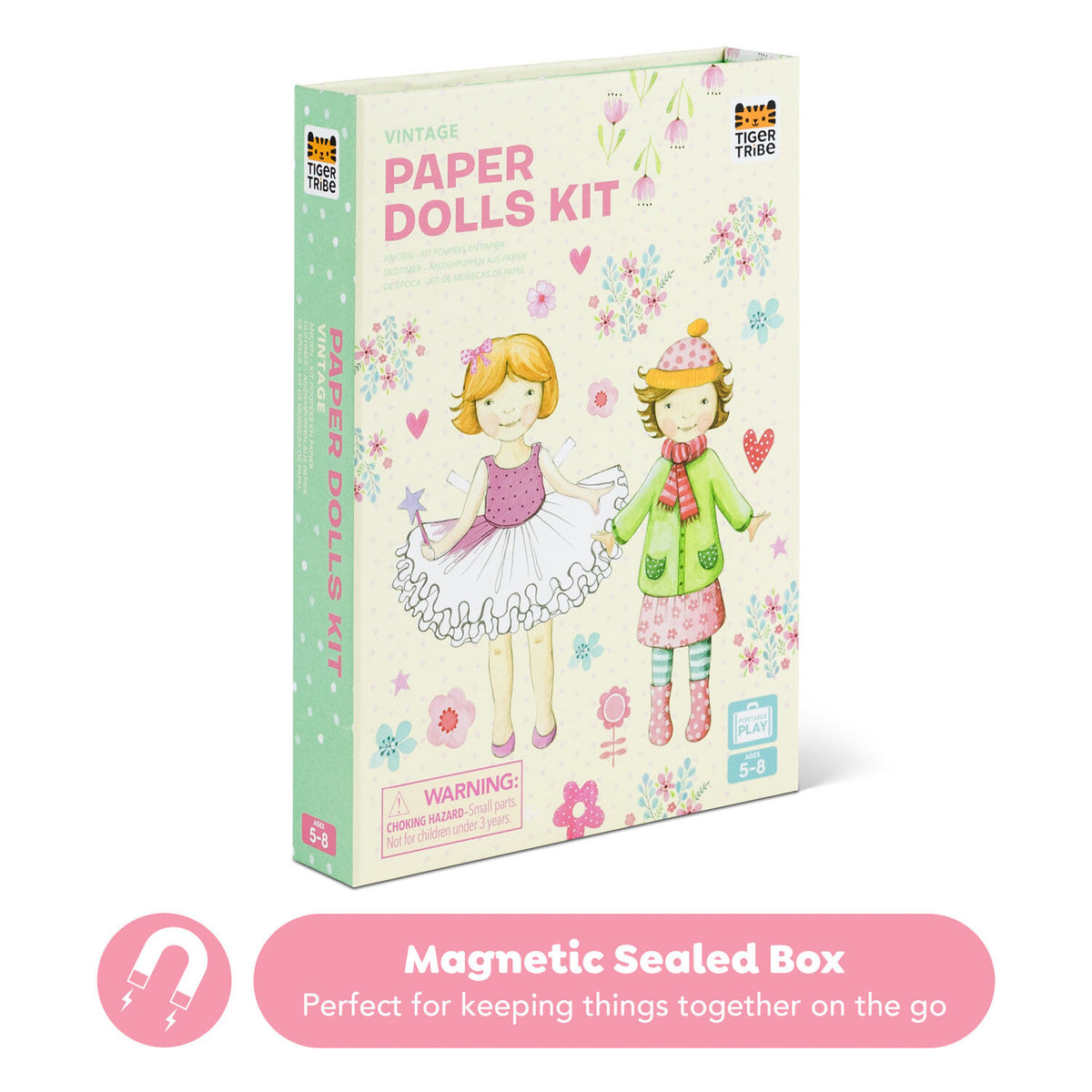 Tiger Tribe Paper Dolls Kit - Vintage