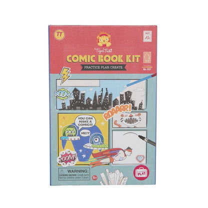 Tiger Tribe Comic Book Kit - Practice. Plan. Create