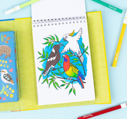 Tiger Tribe Colouring Set - Aussie Animals