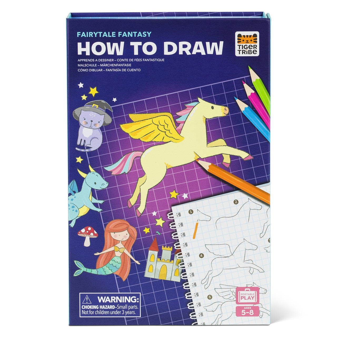 Tiger Tribe How to Draw - Fairytale Fantasy