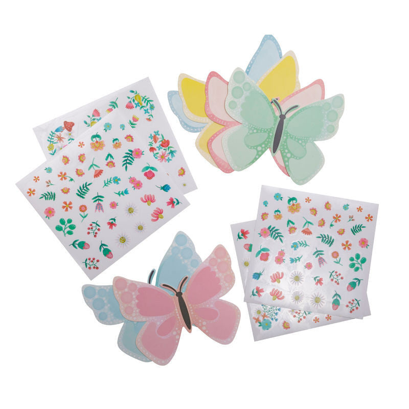 Tiger Tribe Sticker Pics - Butterflies