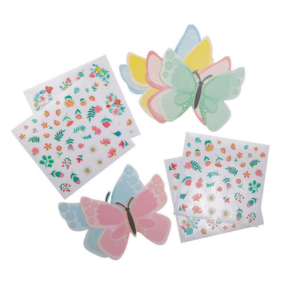 Tiger Tribe Sticker Pics - Butterflies