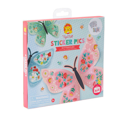 Tiger Tribe Sticker Pics - Butterflies