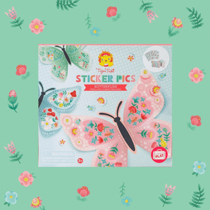 Tiger Tribe Sticker Pics - Butterflies