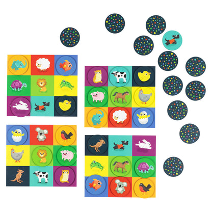 Tiger Tribe - Memory + Bingo - Animals