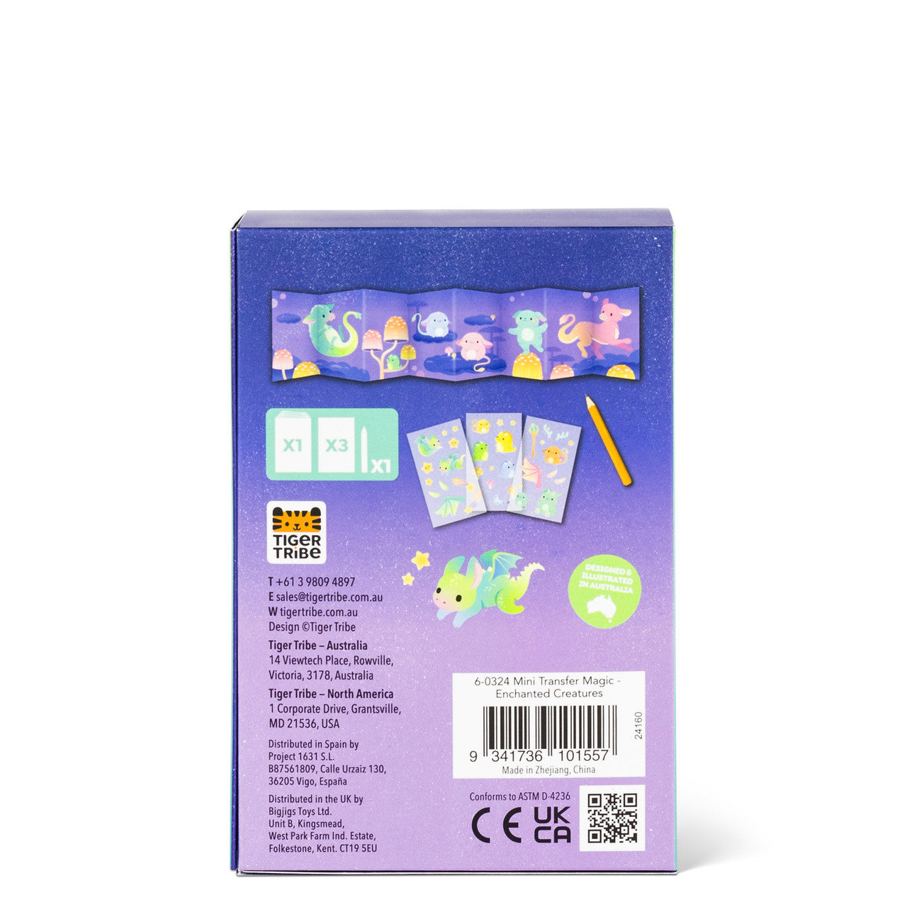 Tiger Tribe - Mini Transfer Magic - Enchanted Creatures