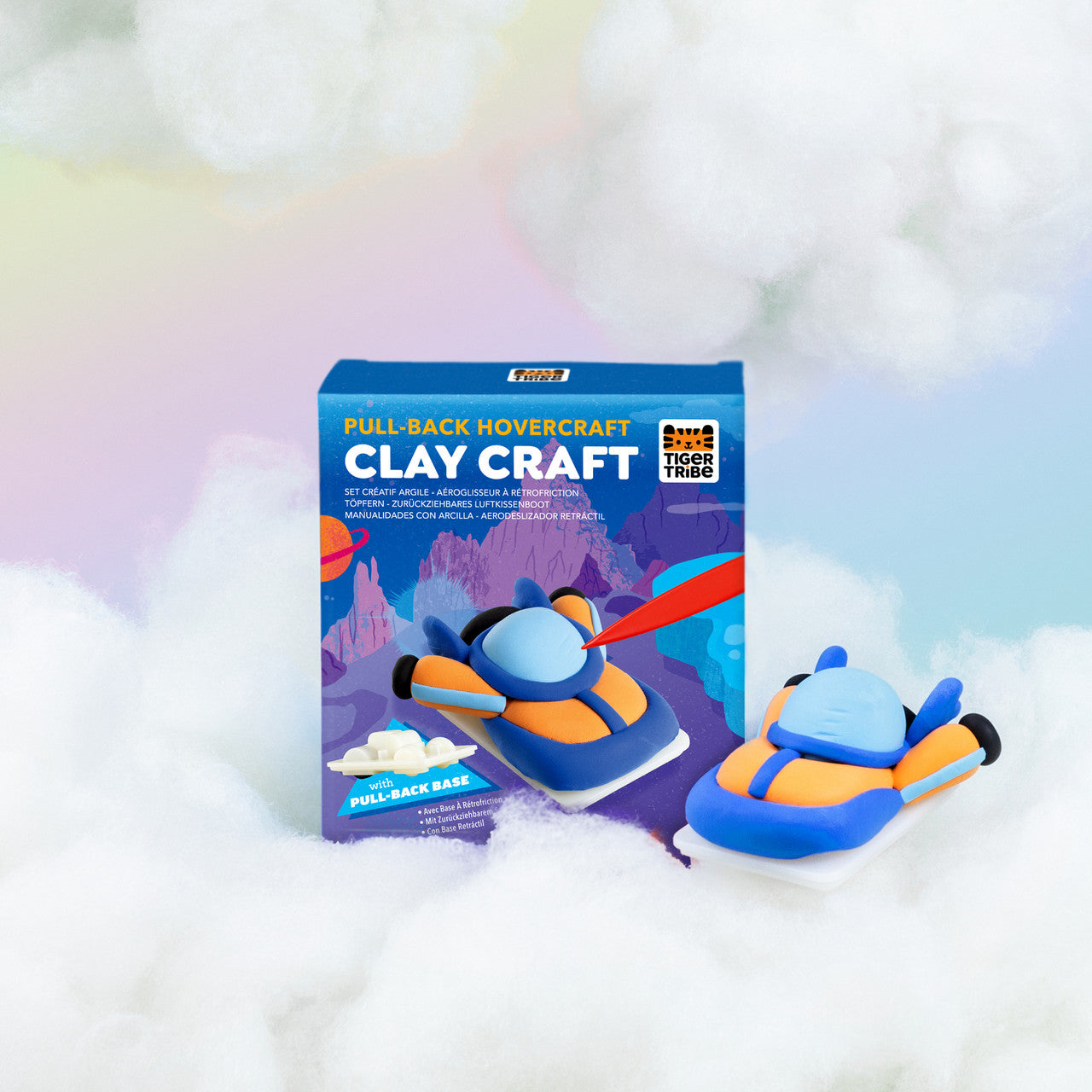 Tiger Tribe - Clay Craft - Pull-Back Hovercraft