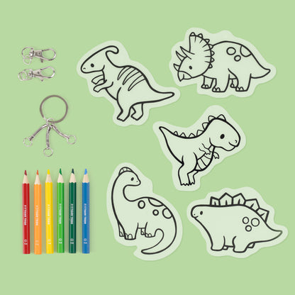 Tiger Tribe Shrinkorama - Bag Tags - Dino