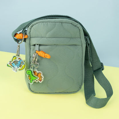 Tiger Tribe Shrinkorama - Bag Tags - Dino