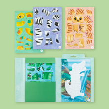 Tiger Tribe - Sticker by Numbers - Animals