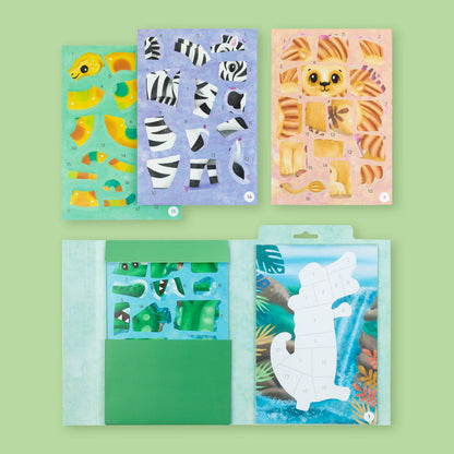 Tiger Tribe - Sticker by Numbers - Animals