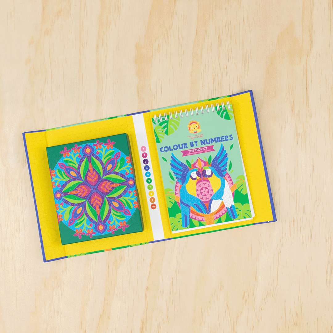 Tiger Tribe Colour by Numbers - The Tropics