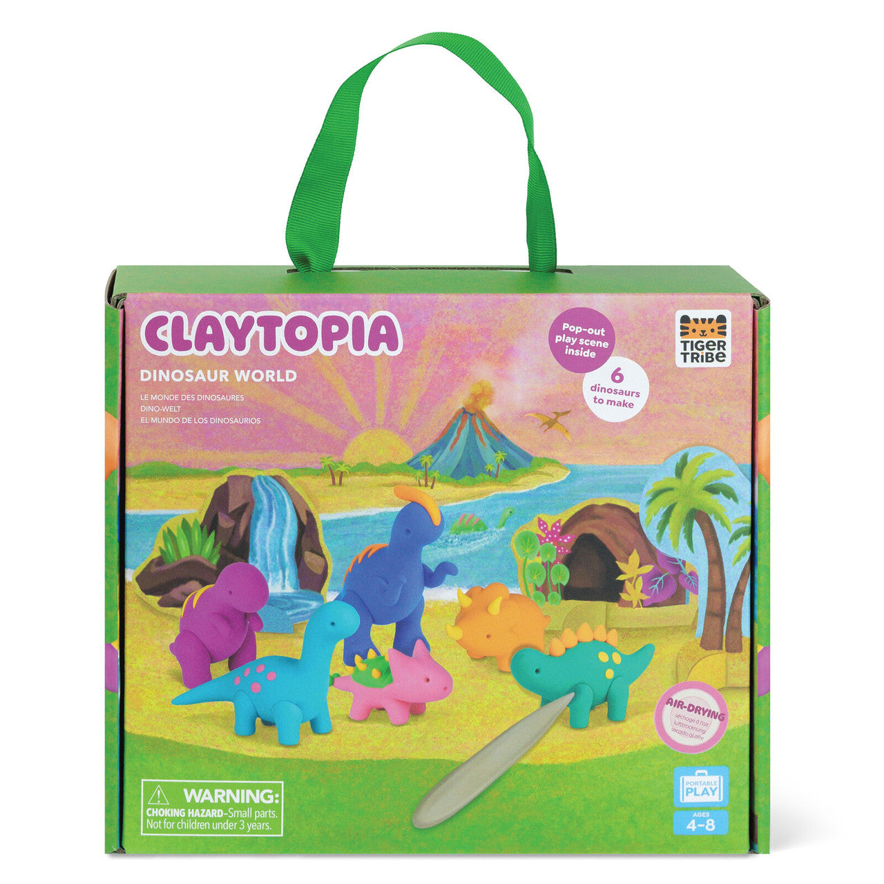 Tiger Tribe - Claytopia - Dinosaur World
