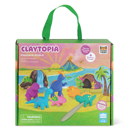 Tiger Tribe - Claytopia - Dinosaur World