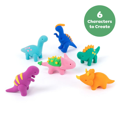 Tiger Tribe - Claytopia - Dinosaur World
