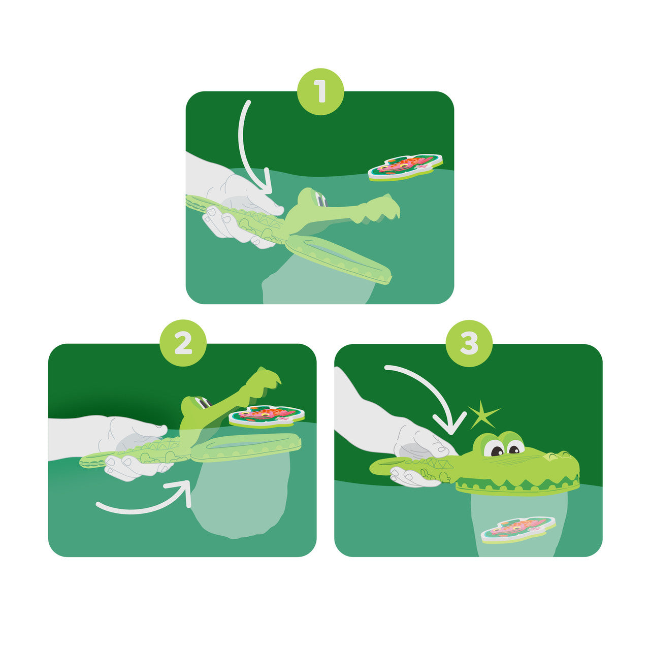 Tiger Tribe Bath Croc Chasey - Catch A Frog