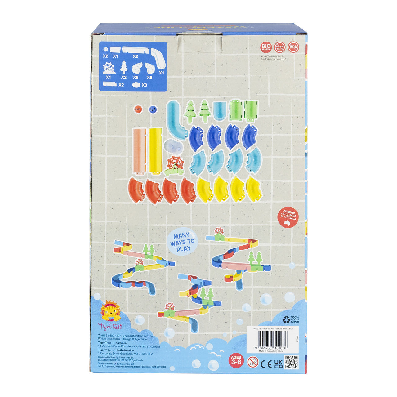Tiger Tribe - Waterslide - Marble Run ECO