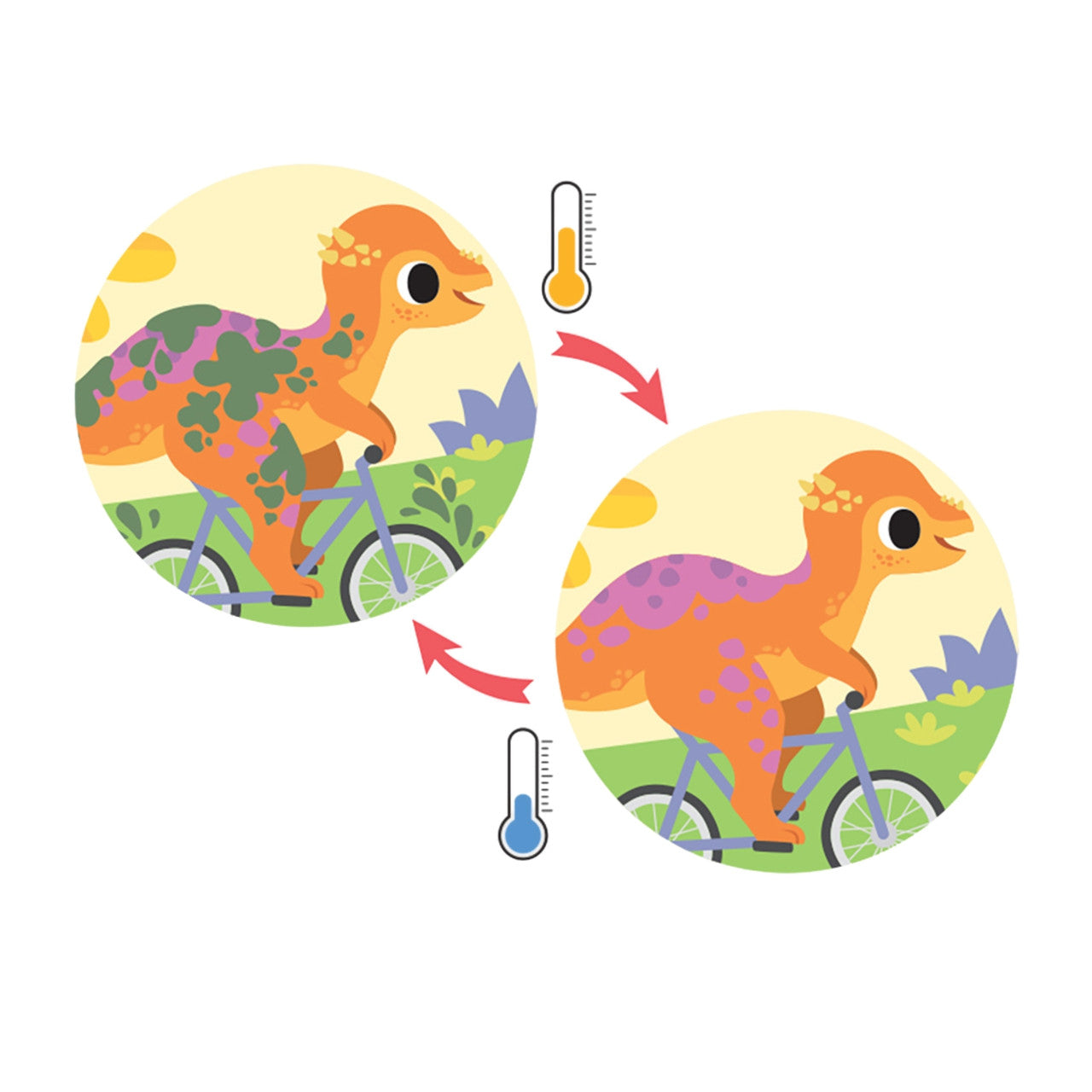 Tiger Tribe - Magic Bath Book - Messy Dinosaurs
