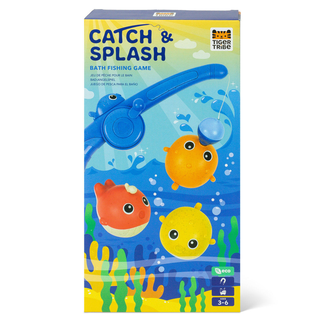 Tiger Tribe - Catch & Splash - Bath Fishing Game