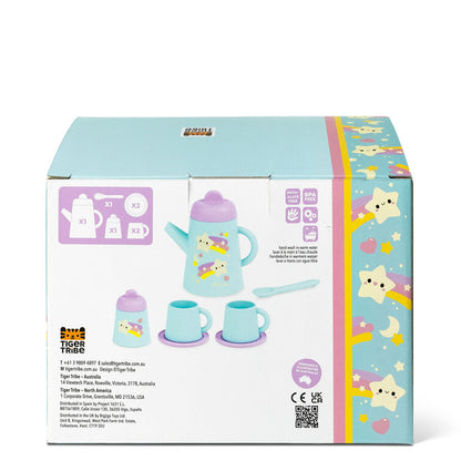Tiger Tribe - Silicone Tea Set - Starlight Party**slight box damage on corner**